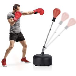 Goplus Punching Bag with Stand for Adults Kids….this Is New 