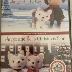 Hallmark’s JINGLE ALL THE WAY/ JINGLE AND BELL’S CHRISTMAS STAR FEATURE (DVD)NEW