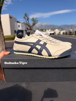 Onitsuka Tiger Mexico 66 Cream Navy Sneakers