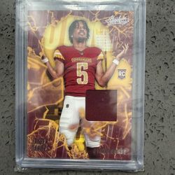 Jaden Daniels Rookie Patch 