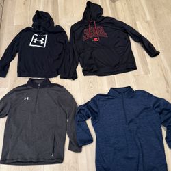 Under Armor Bundle Of Sweaters 