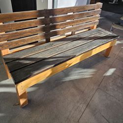 Wood Bench 