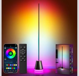 Smart RGB LED Corner Floor Lamp