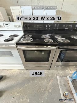 Frigidaire Electric Range Stainless Steel (#846)