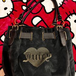 Juicy couture belt straps gold juicy heart