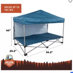 Elevated Bed And Shade 