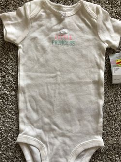 Carters “Little Princess” onesie size 9 months