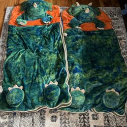 Dino Soft Sleeping Bags 