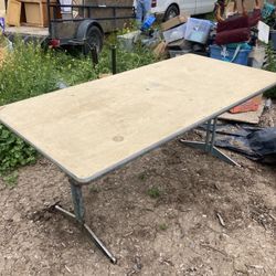 Heavy Duty Wooden Table 