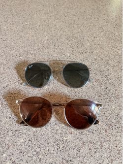 ray bans and prada sunglasses