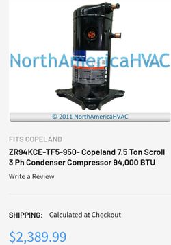 3Ph Condenser Compressor