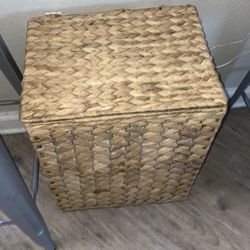 Bar Stools , Basket , And Plastic Drawers