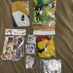 Sonic Birthday Decorations