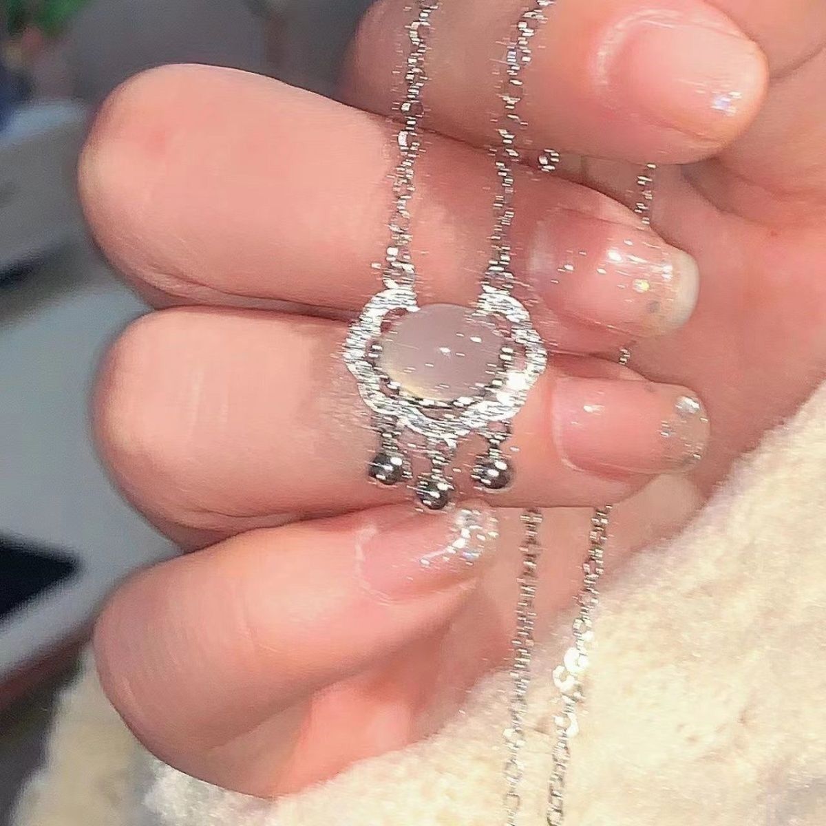 Butterfly six-piece necklace