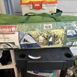 Coleman Camping Package – 2 Tents + RoadTrip Grill – Complete Setup