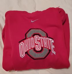 OSU Red Hoodie - Juniors LARGE