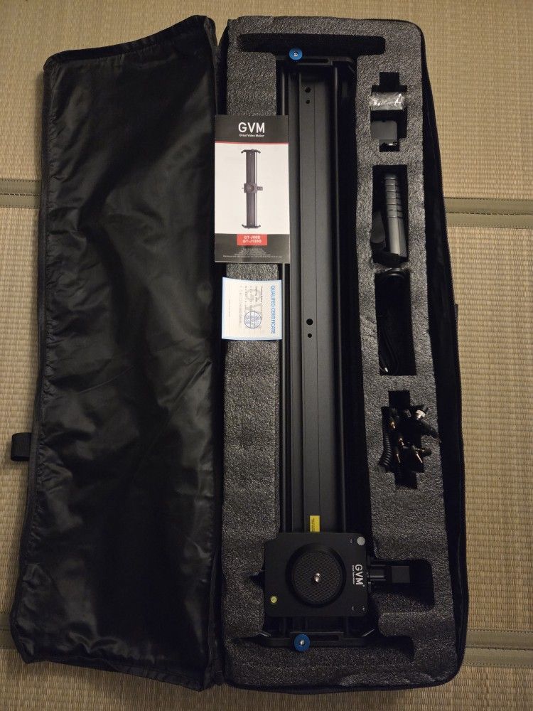 Gvm Motorized Camera Slider New 31 Inches