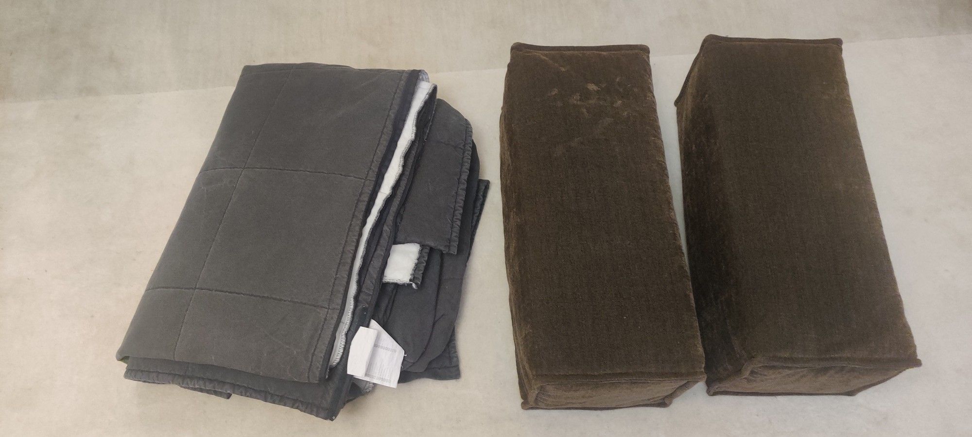 Free Grey IKEA Beddinge  Day Bed Futon Cover With Brown Arm Rests