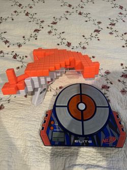 Nerf Gun And Digital Light Up Target
