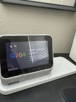 Lenovo Smart 2 Clock With Google Voice Assistant And Smart Google Home Apps