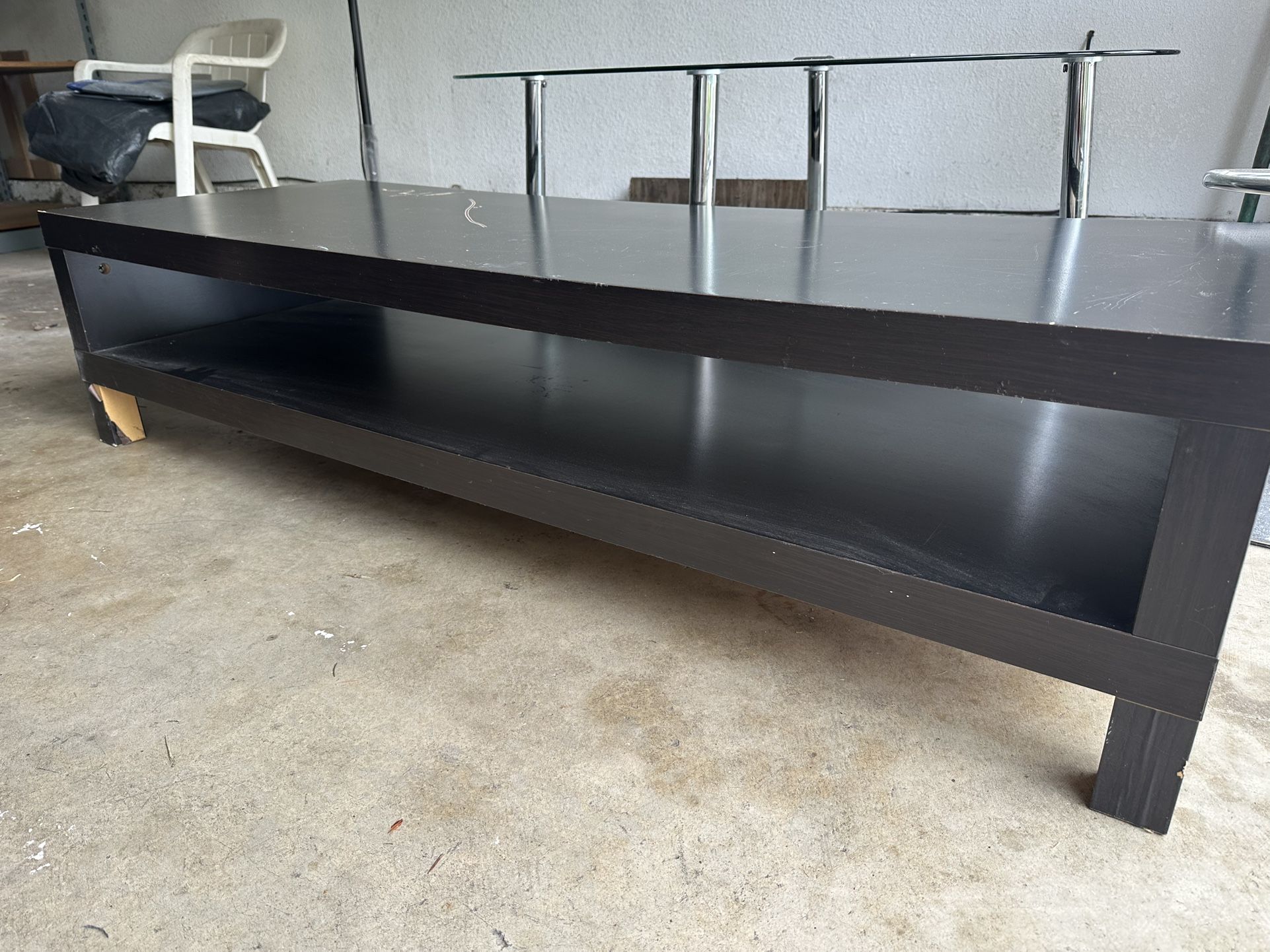 Scratched Coffee Table