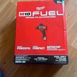 M18 FUEL 18V Lithium-Ion Brushless Cordless 1/2 in. Hammer Drill/Driver (Tool-Only)