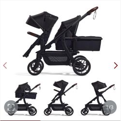 Mom Cozy Double Stroller 