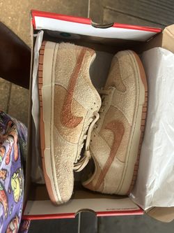 W Nike Dunk Low (Shimmer/Burnt Sunrise Size 13 Men