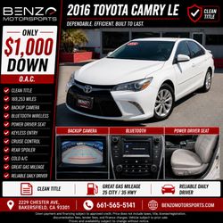 2016 Toyota Camry