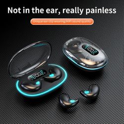 New X55 Bluetooth Wireless Headphones Earbuds Ear Hooks Bluetooth Earphones Bass Noise Reduction Earbuds HiFi Stereo Headsets