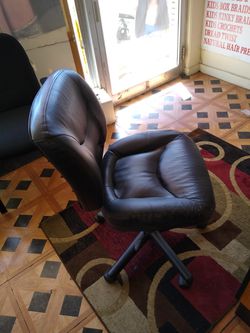 Black comfortable chair
