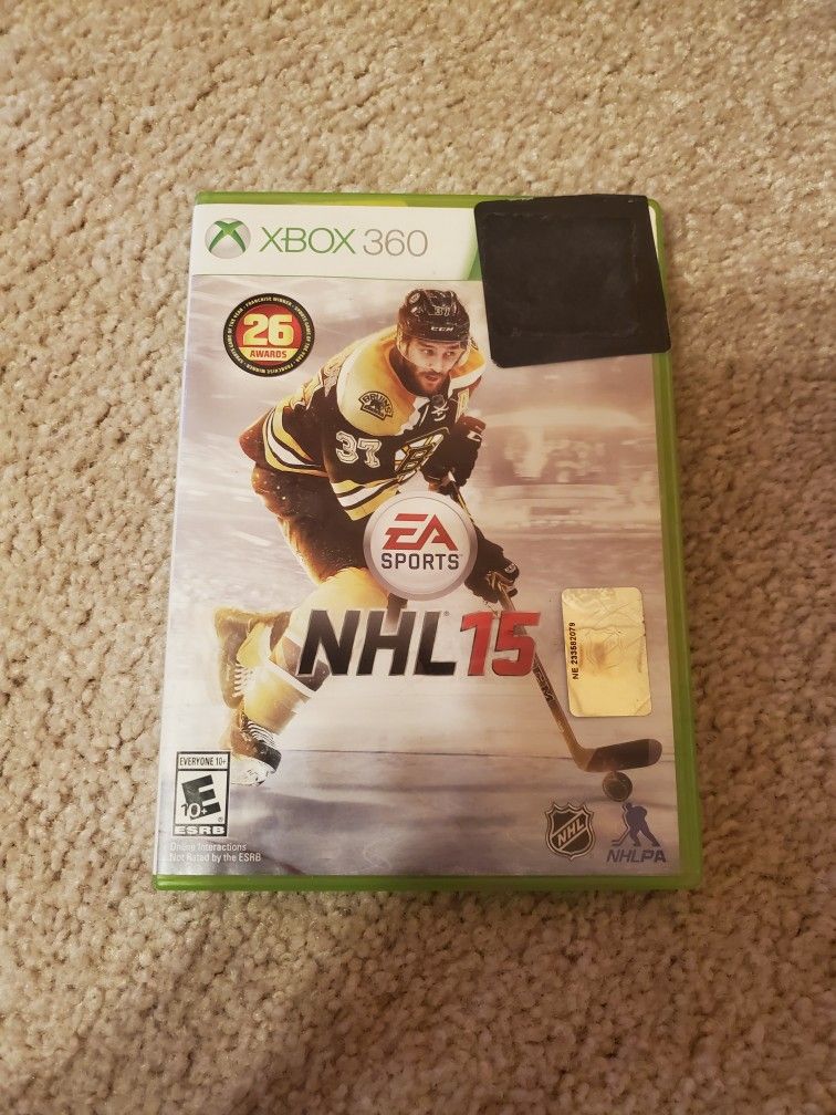 NHL 15 Xbox 360 Game
