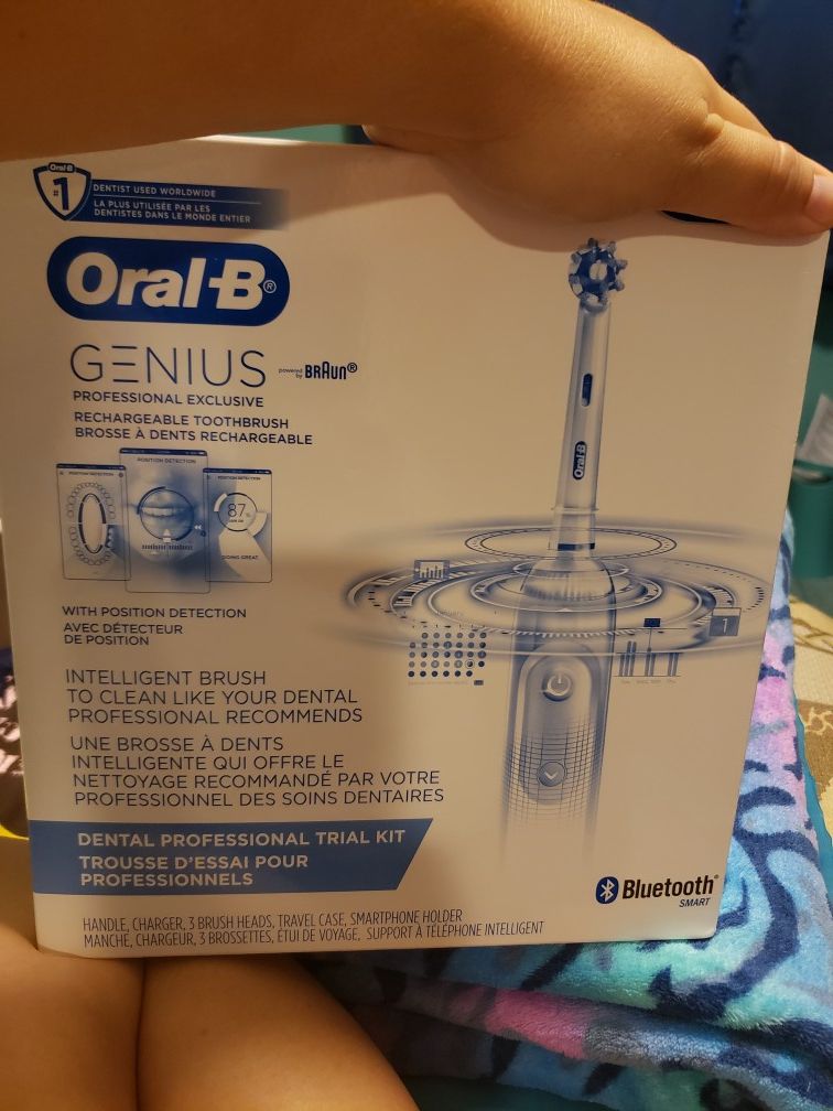Brand new oral b genius toothbrush