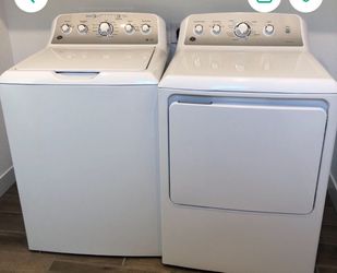 GE washer and dryer