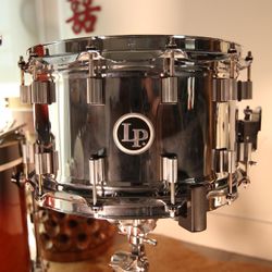 LP 8.5”x14” Banda Stainless Steel Snare Drum