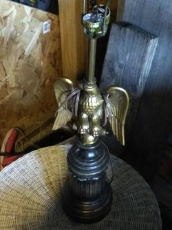 eagle lamp vintage
