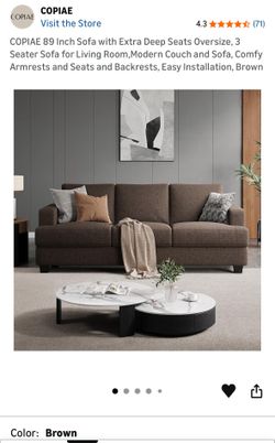 Brown Couch