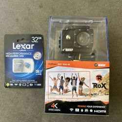 Brand New Waspcam 9941 4K Camera And SD Card