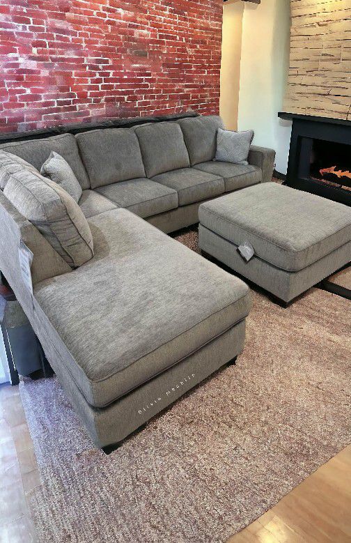 Ashley ⚡⚡ altari 2 Piece Sectional 🥞 With Chaise Couch 