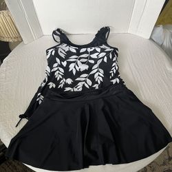 New Women Swimwear XL Two Piece 