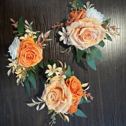 Cake Topper for Wedding Terracotta 3 piece