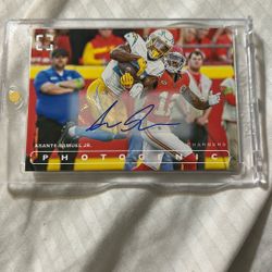2024 Panini Asante Samuel Jr Photogenic Auto 64 