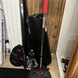 Boxing Bag And Boxing Stand with Reflex Bag