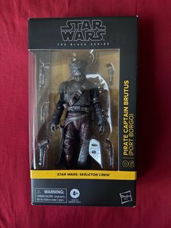 Star Wars The Black Series Skeleton Crew 06 Pirate Captain Brutus Port Borgo New