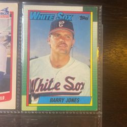 Barry Jones Baseball Card