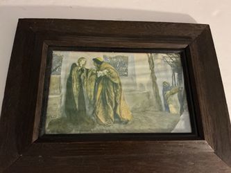 VINTAGE FRAMED PRINT- $15