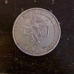1968 Mexico Olimpiada De Plata 