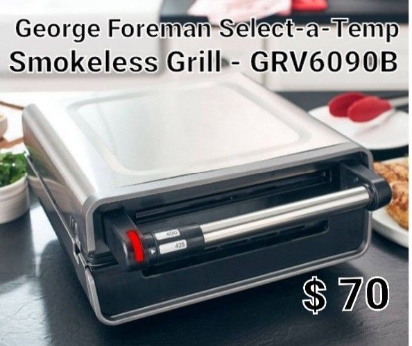 Brand New George Foreman Smokeless Grill