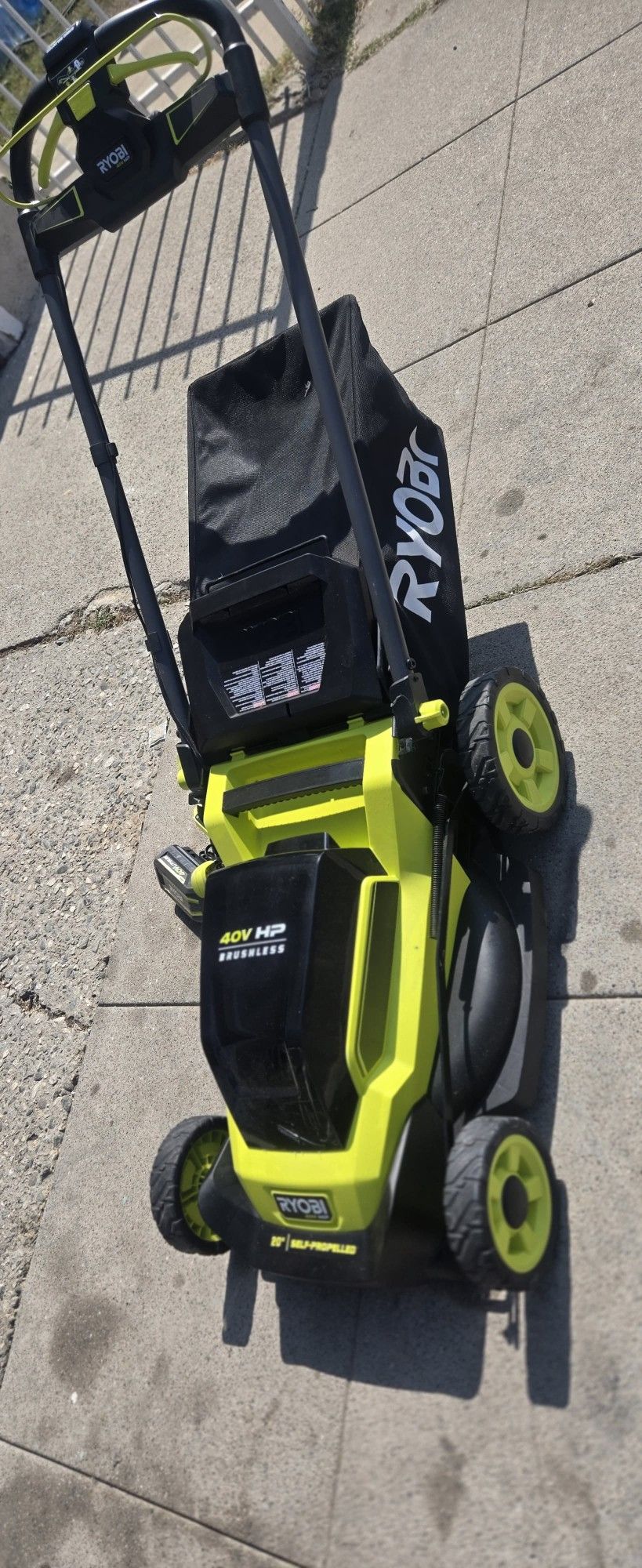 Lawn Mower Ryobi Self Propelled