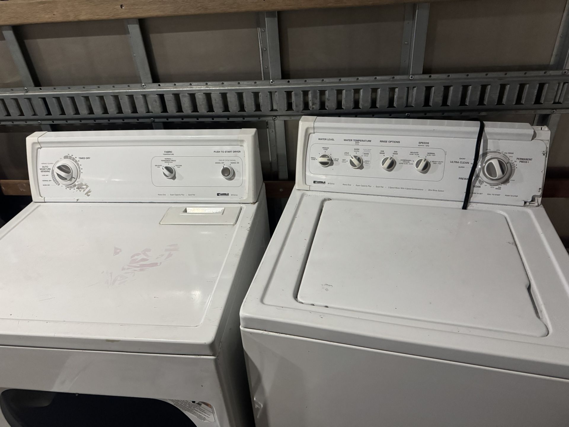 Kenmore Washer & Dryer set